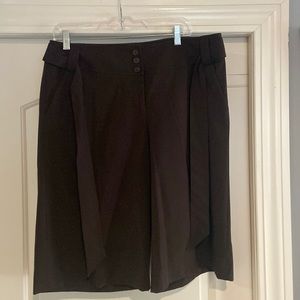 Ann Taylor, brown dress shorts